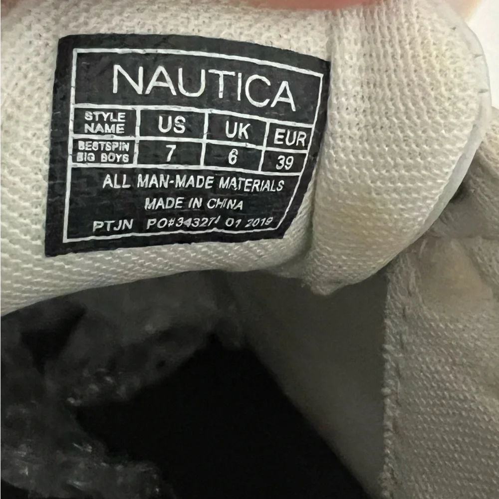 Nautical Sneakers size 7
